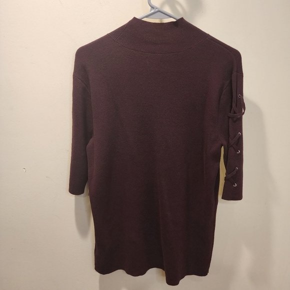 BOLD elements women's brown Short Sleeves sweater top NWT size XL - Picture 7 of 11